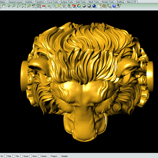 Lion-Ring-3D-print-model-file-pic-7.png Modèle d'impression 3D de l'anneau du lion