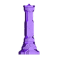 Moria_Pillar_A_Hollow.stl Moria Tabletop, raised table for D&D Miniatures Maps and Wargames
