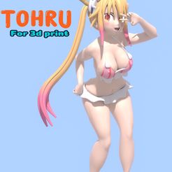 2-a-Tohru-BIKINI.jpg Tohru Miss Kobayashi's Dragon Maid