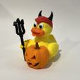 Halloween-Duck-08.jpg Halloween Rubber Duck Devil – Devil Hat, Pitchfork & Jack-o'-Lantern | Build-a-Duck Add-On Bundle | Commercial License Included