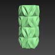 10.jpg Free STL file Geometric Vase・3D printing design to download