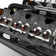 bac.9.jpg orks Design of 3D Mathematical Modeling Drawing for Turbo V6 Six Cylinder Engine