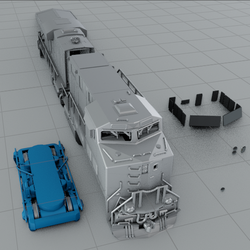 ⚡ Ferromex General Electric GE ES44AC FEC 815 4686 locomotive