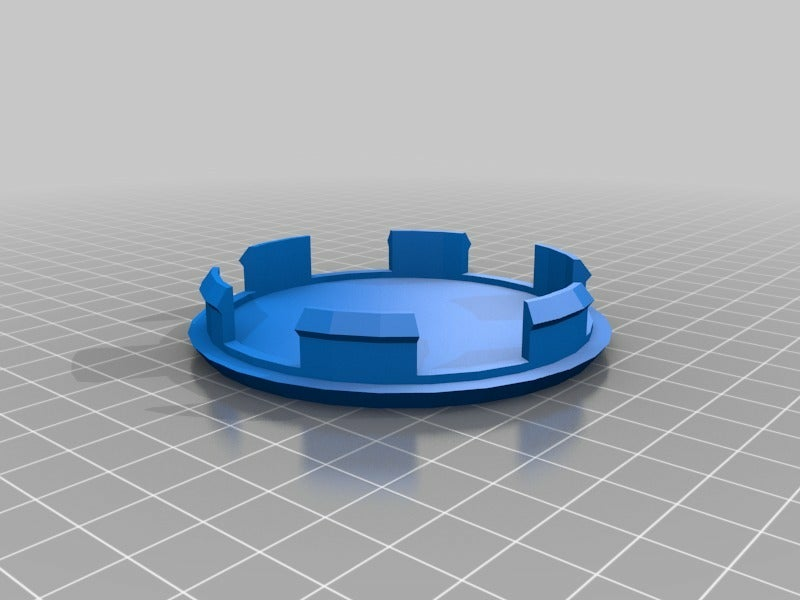 Download free STL file Hub Cap 73mm 5mm wall thickness • 3D print ...