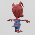 Renders0013.png Piter Porker Spiderham Spiderman Spiderman Spiderverse Textured Lowpoly