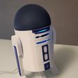 FOTO-ALEXA.jpg R2D2 Robot modelo compatible con Amazon Alexa echo dot 5