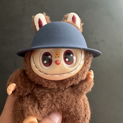 🪖 Brodie Helmet for Labubu・ STL File for 3D printing・Cults