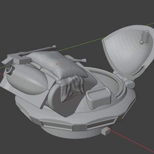 🪖 M48A3 tank commander cupola M1 G305 riser open hatch・ STL File for 3D ...