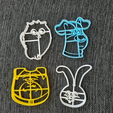 chrome_2020-09-12_00-09-08.png Secret Life Of Pets Cookie Cutters x 4