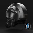 10003-1.jpg Tie Fighter Pilot Helmet - 3D Print Files