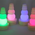 IMG_8452_display_large.JPG Parametric LED Tea Light Snowman Hat