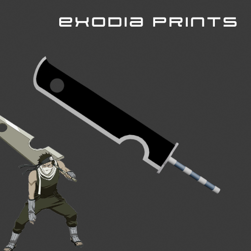 Zabuza Sword – Naruto 3D Printable Cosplay Prop