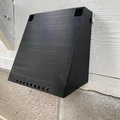 IMG-7503.jpg STL file 3.5" & 4" Inch Exterior Dryer Vent Cover V2・3D printing design to download