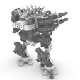 KampfHund-Working-48.jpg Project KampfHund Light Main Battle Titan (28mm/1-56th Scale)