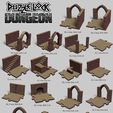 PuzzleLock_Dungeon2.jpg 3D file PuzzleLock Dungeon・Model to download and 3D print
