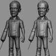 16.jpg Merle - The Walking Dead | Stylized Cartoon 3D Print Model