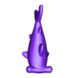 HUMMERFISHFULL.stl Chibi Hammerhead Shark – Cute 3D Model