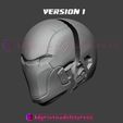 Redhood_3dprint_model_12.jpg Red Hood Helmet - Red Hood Injustice Cosplay Mask STL File