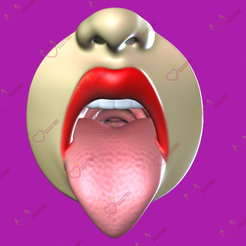 AHEGAO-FLESHMOUTH01.png Файл OBJ АХЕГАО ПЛОТСКИЙ РОТ・Дизайн для загрузки и 3D-печати