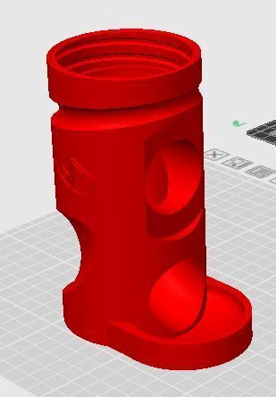 Candy Machine for Mason Jar 3D model