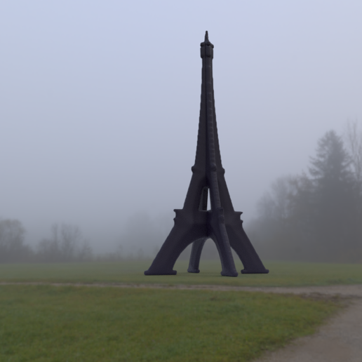 Eiffel Tower 3D model