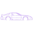 camaro 1992 z28.stl Wall Silhouette: Chevrolet Set