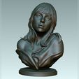 06.jpg Billie Eilish portrait sculpture 2 3D print model