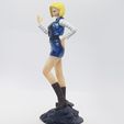 q5.jpg STL file ANDROID 18 MODIFIED DRAGONBALL PRINTABLE STATUE FIGURINE ANIME・3D printer model to download