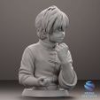 5-22.jpg Ranma ½ - Dual Bust Diorama - 3D Model STL (Presupported)