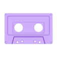 Original_Front_Cover.stl Nostalgia Audio Cassette (with moving reels)