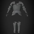 TarkusArmorBackBase.jpg Dark Souls Black Iron Tarkus Armor for Cosplay