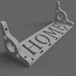 porta-fondo.png STL file Key holder Home・Model to download and 3D print