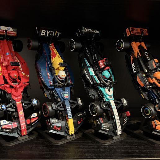 🪞 Lego Speed Champions F1 Stand・ STL File for 3D printing・Cults