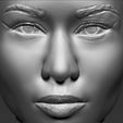 22.jpg Nicki Minaj bust ready for full color 3D printing
