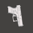 26.png Glock 26 Gen 4 Real Size 3d Gun Mold