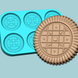 9-a.png Cookie Mould 09 - Biscuit Silicon Molding