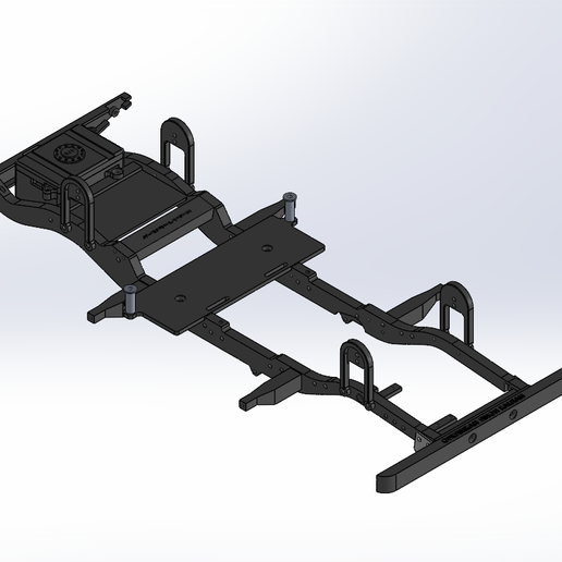 🪨 RC4WD Rock Crawler Chassis 3D Printable・ 3D File for 3D printing・Cults