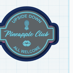 Swingers-All-Welcome.png STL file swingers all welcome・3D print object to download