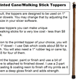 cane.png Flaming Skull Topper ($7 Cane/Walking Hiking Sticks)