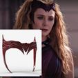 777.jpg Fichier STL diadème de la sorcière écarlate Crown scarlet witch new tiara・Modèle pour impression 3D à télécharger