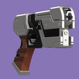 3.png Metroid - Samus Aran paralyzer gun 3D model