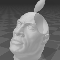 AppleRock.png STL file Apple Rock - The AppleRock・3D print design to download, FGDesign