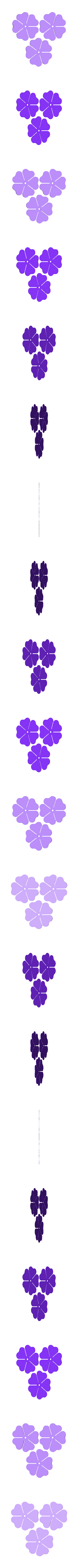 3Fleurs Origine.stl My synthetic flower