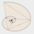 how.png Logarithmic Spiral, Golden Triangle, Golden Gnomon, Spira Mirabilis