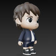 12-a3.png Chibi Yoichi Isagi-Inspired Striker | Fan Art Anime Soccer 3D Character Model