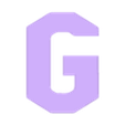 G3.stl Schriftzug Hamburg