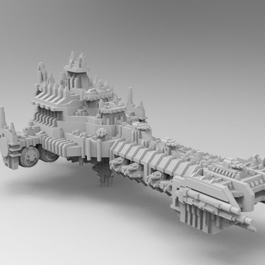 STL file Astartes Battlebarges+・Template to download and 3D print・Cults