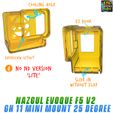 Nazgul-Evoque-F5-V2-Gopro-Hero-11-Mini-25-Degree-6.jpg iFlight Nazgul Evoque F5 V2 HD Gopro Hero Mini 11 25 Degree Mount