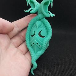 2021-08-24-17.20.41.jpg STL file Snake mask・3D printing design to download