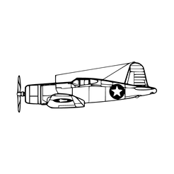 F4U-Corsair.png STL file F4U Corsair・3D print design to download